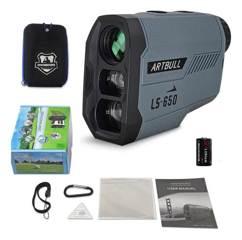 Telemetro Laser Rangefinder Artbull 650m - Caza Y Tiro Golf