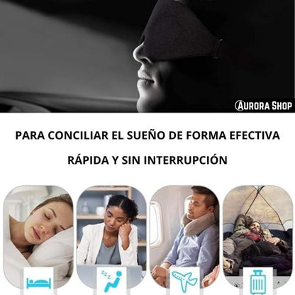Antifaz Para Dormir Con Mullido 3d Ergonómico