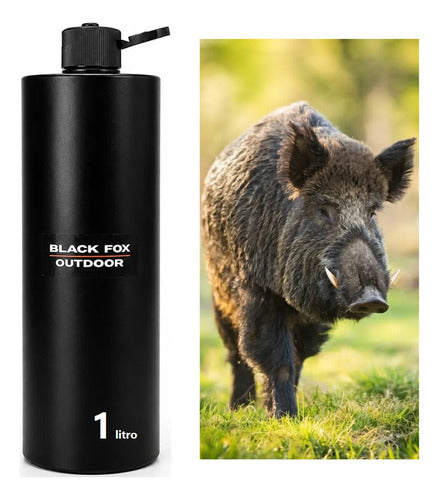 Atrayente Jabali Comedero Rascadero Caza Black Fox Outdoor