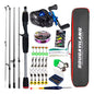 Combo Pesca Caña + Reel Rotativo + Estuche + Señuelos + Etc