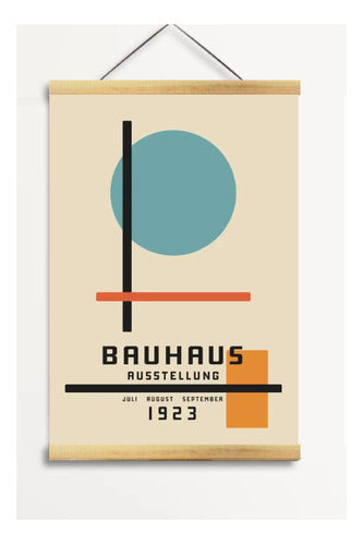 Cuadros Bauhaus Abstracto 40x60cm