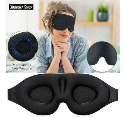Antifaz Para Dormir Con Mullido 3d Ergonómico