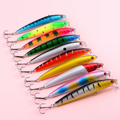 Señuelos Pack Artificiales Cebos De Pesca Variados Minnow Variados
