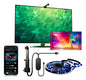 Cinta Tira Luces Led Rgb Sincroniza Colores De Tv O Monitor