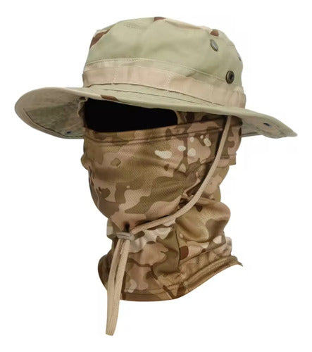 Gorro Sombrero Pasamontañas Con Uv Para Pesca Caza Camping