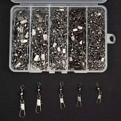 Destorcedor Mosqueton Caja Pack Pesca Rio Laguna Costa