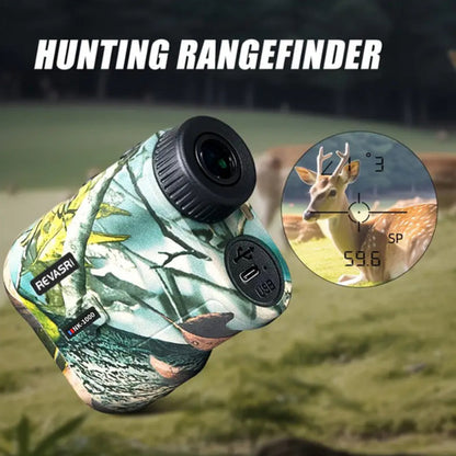 Telemetro Laser De Caza Tiro Golf Rangefinder 1000m