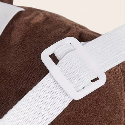 Almohada Almohadón Protector De Cabeza Para Bebé Por Caidas Marrón Oscuro