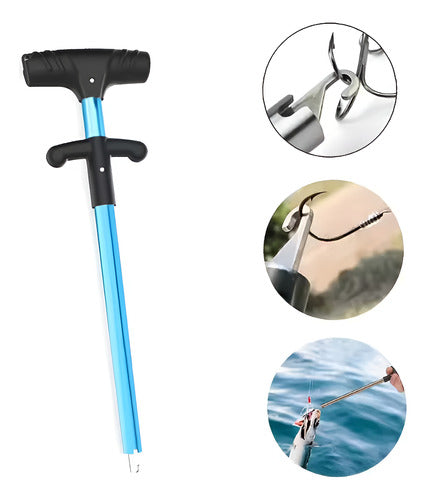Pinza De Pesca Extractor Quita Saca Anzuelos Caja Pescador