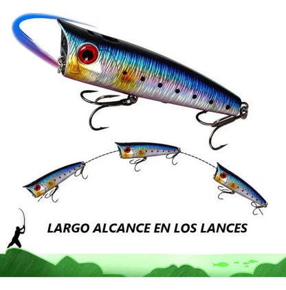 Señuelos Pack Artificiales Cebos De Pesca Variado Popper Variado
