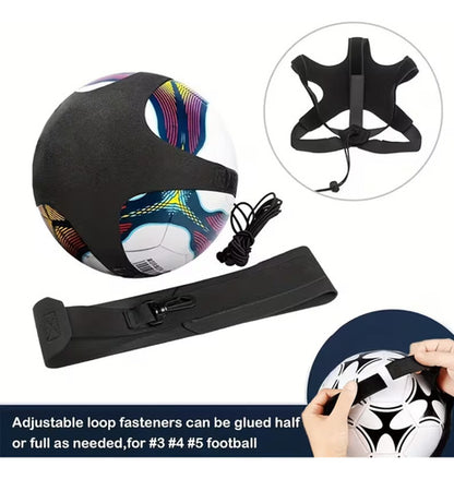Cinturon Elastico De Entrenamiento Para Futbol Negro Universal