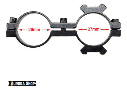 Linterna De Caza Táctica Con Soporte Para Mira De Rifle Accs