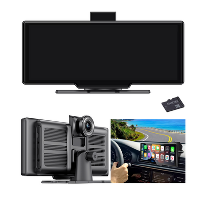 Pantalla Multimedia Carplay Universal Camara Frontal + 64 Gb