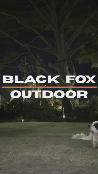 Linterna Táctica Super Potente De Caza O Camping Black Fox Blanco Con Soporte Magnético
